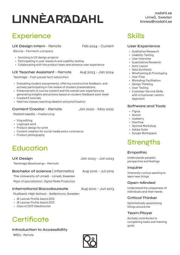 Resume