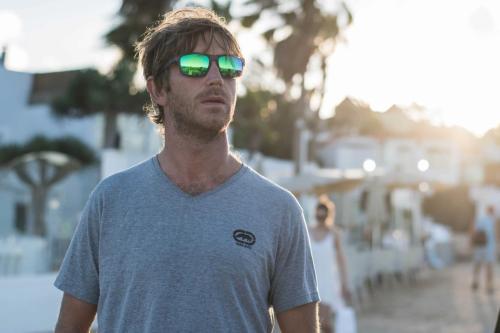guy sunset